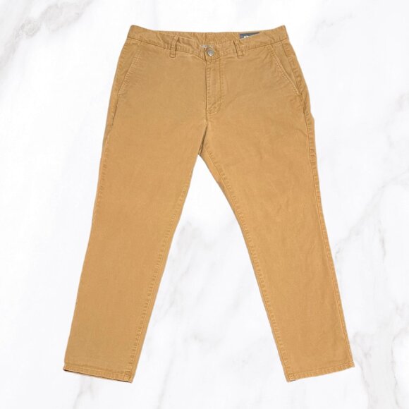 Bonobos Men's Khaki Athletic Fit Chino Pants, Size 34x28 - Picture 1 of 10